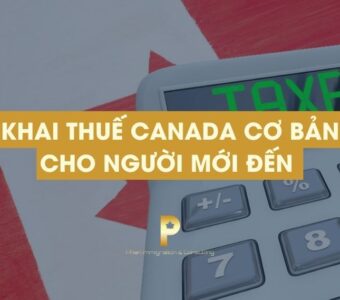 Khai thuế Canada cơ bản cho người mới đến 