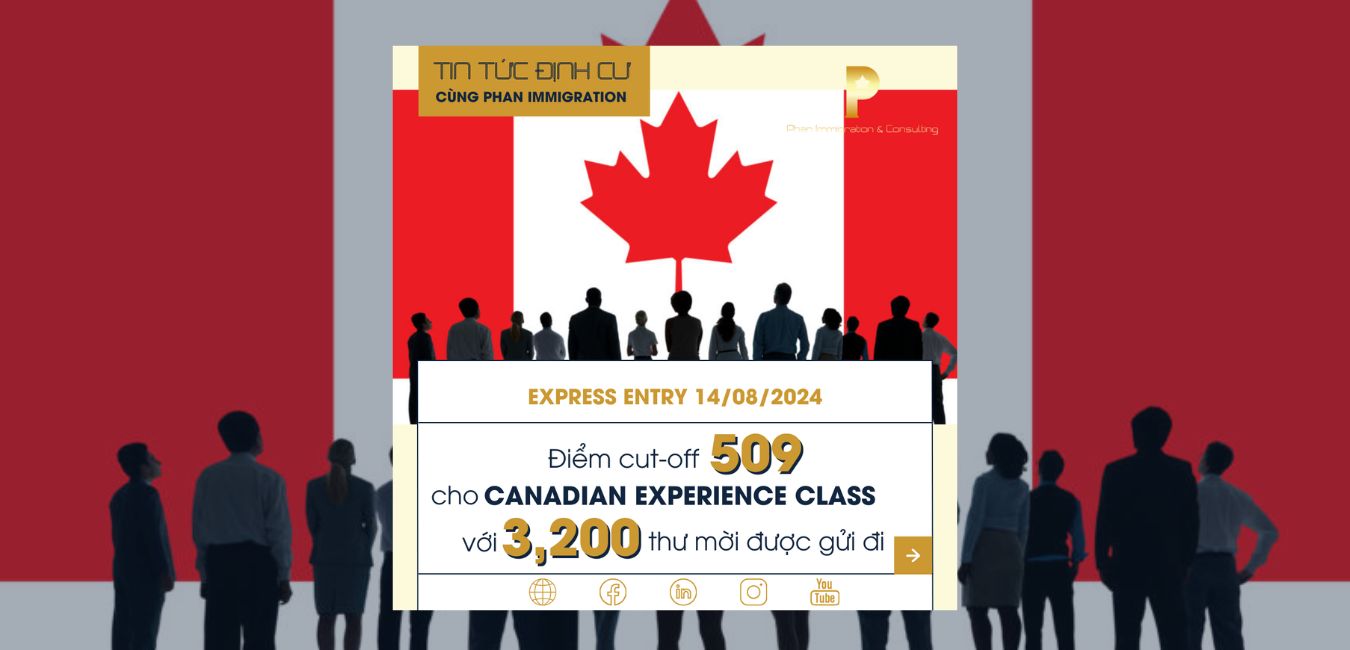 IRCC mời 3,200 ứng viên Express Entry nhóm CEC