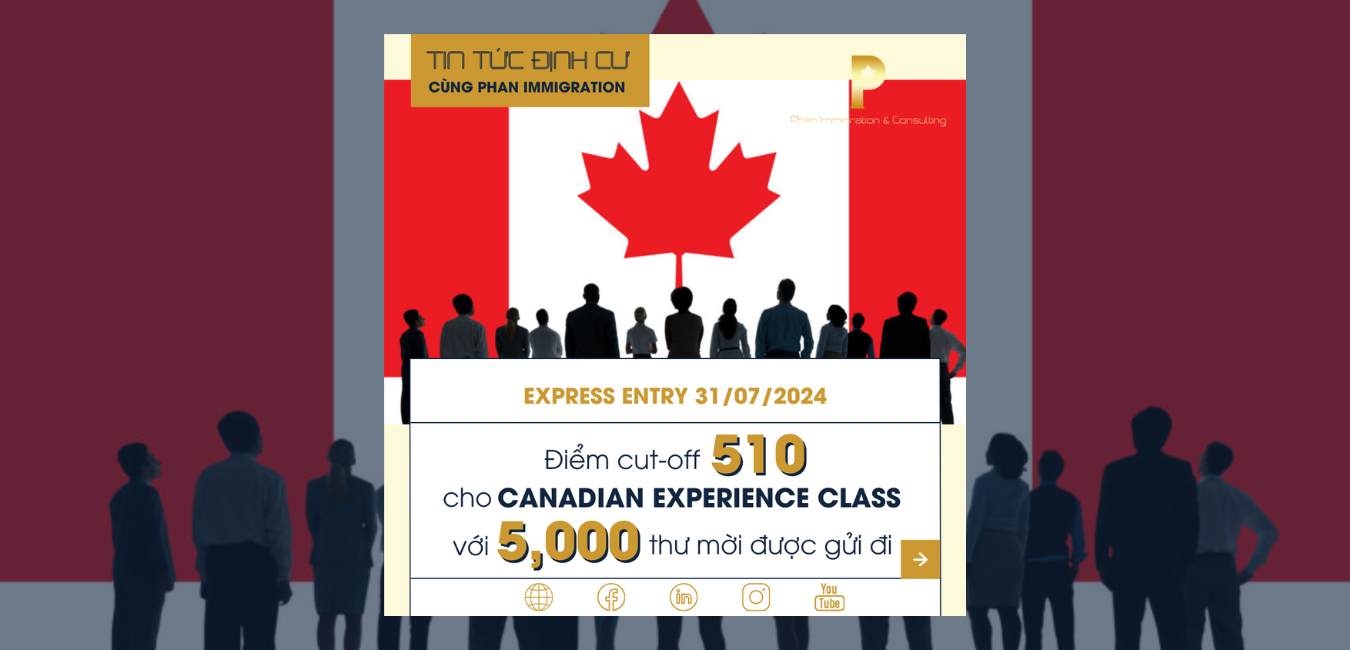 IRCC mời 5000 ứng viên Express Entry nhóm CEC