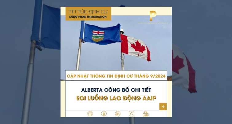 Tỉnh bang Alberta công bố chi tiết EOI luồng lao động AAIP