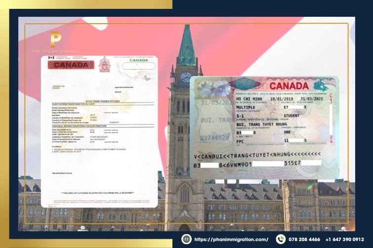 Xin Giấy phép học tập và visa khi du học Canada
