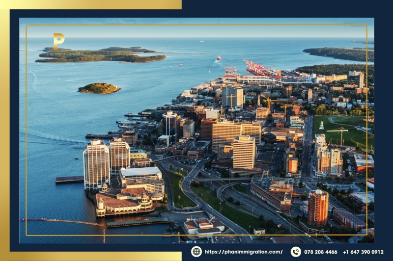 Nova Scotia Canada là một bán đảo nhô ra Đại Tây Dương có diện tích khoảng 55.000 km²