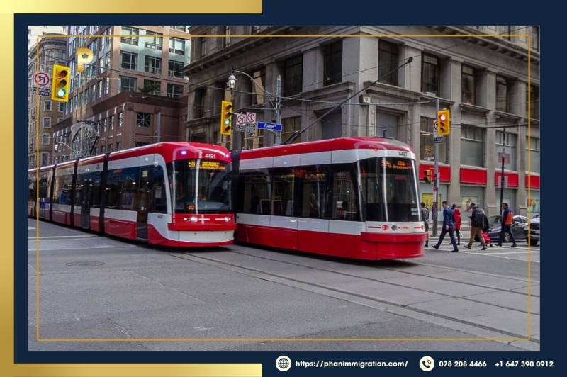 Các thành phố lớn tại Canada có hệ thống tàu điện ngầm và xe buýt phát triển tiên tiến