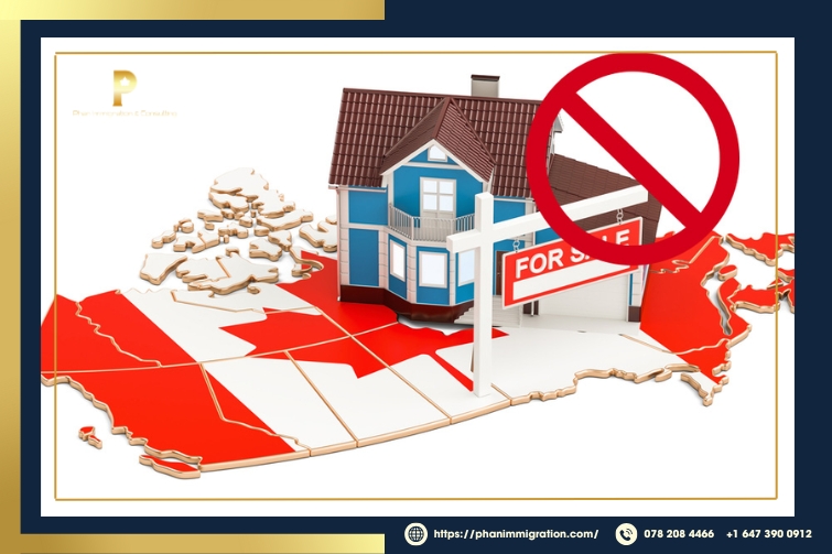 Canada áp dụng luật cấm người nước ngoài không có tư cách cư trú hợp pháp mua bất động sản nhà ở