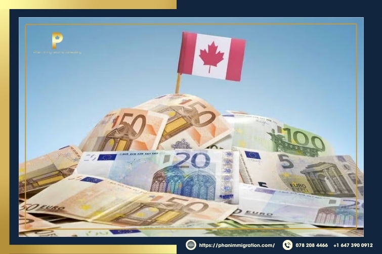 Bạn cần chứng minh mình có đủ khả năng tài chính khi đến Canada
