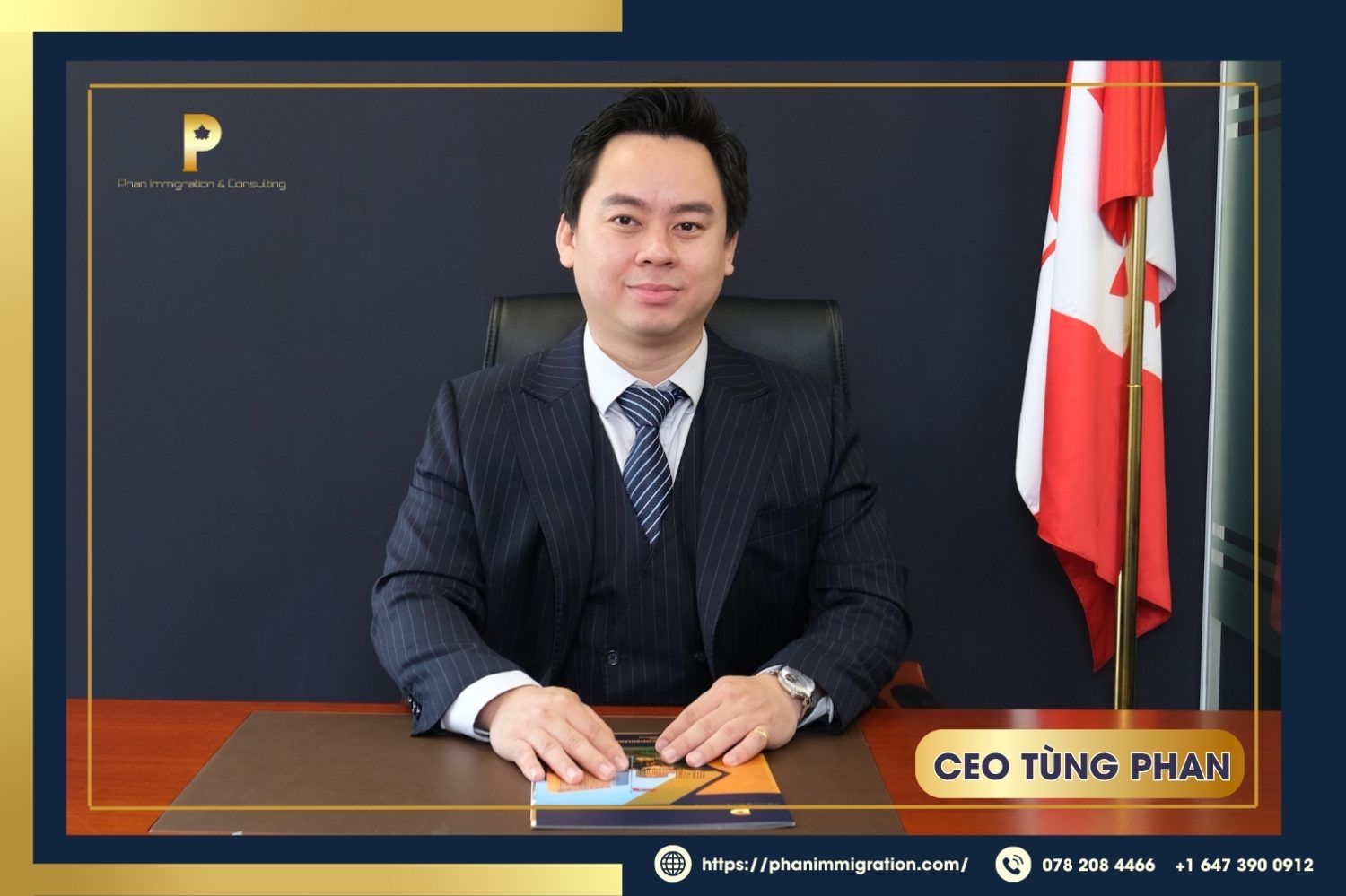 CEO Tùng Phan tại Phan Immigration