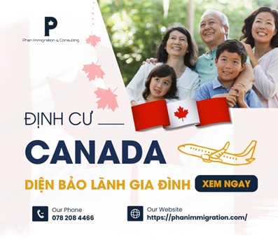 Định cư Canada diện bảo lãnh gia đình