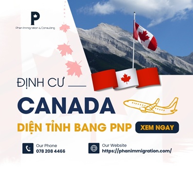 Định cư Canada diện tỉnh bang PNP