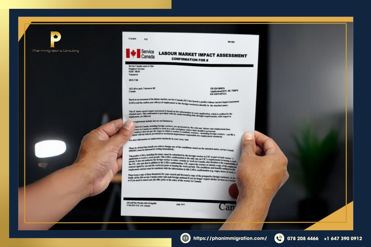 Canadian employers must obtain an LMIA before hiring foreign workers