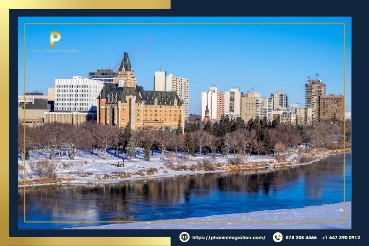 Saskatoon – Winter views across the vast prairie city