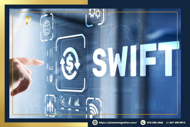 You can transfer money to Canada through a Vietnamese bank that offers SWIFT GO services