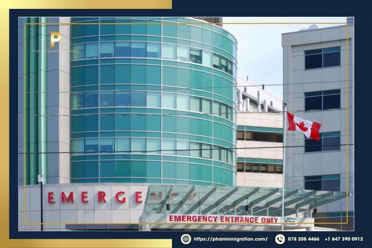 The Canadian healthcare system guarantees healthcare access for every resident