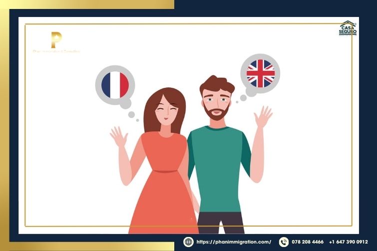 Ngôn ngữ của Canada đa dạng, chủ yếu là tiếng Pháp và tiếng Anh