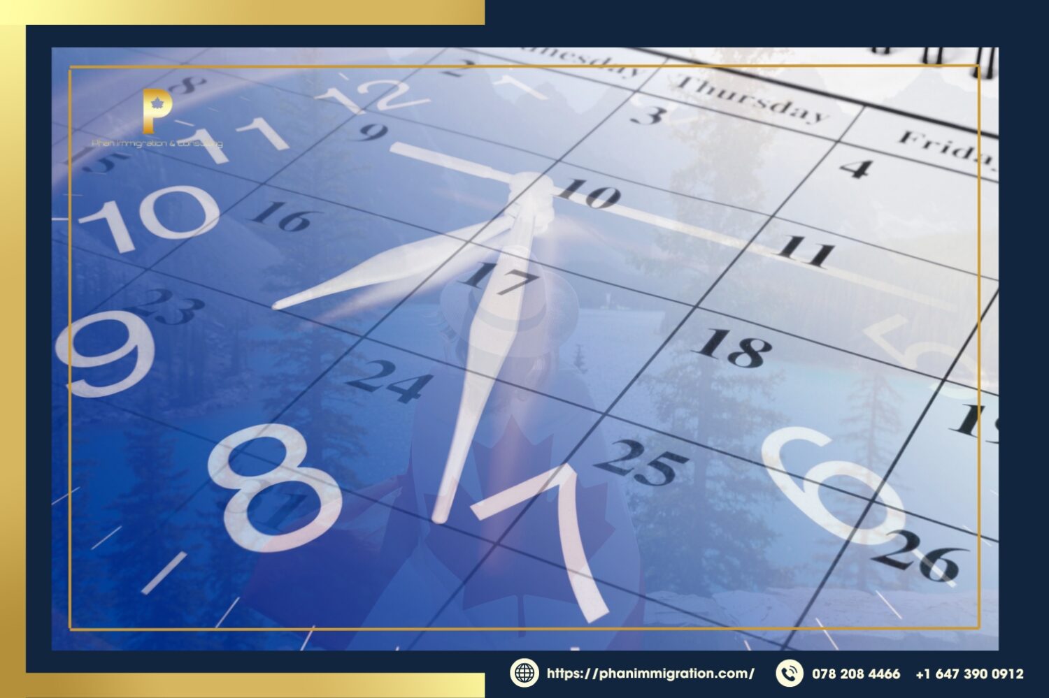 You only need 36 months for your permanent residency application to be processed and approved