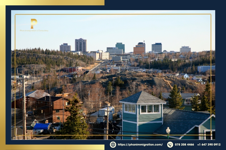 Thành phố  Yellowknife được mệnh danh là cửa ngõ đến Cực Quang