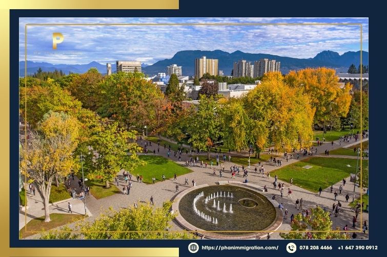 Mật độ dân số tại BC Canada thấp, đa dạng tộc người từ châu Âu, châu Á đến châu Phi