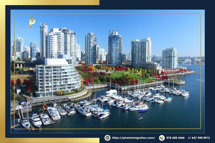 Tiểu bang British Columbia Canada có nền kinh tế phát triển, nhiều cơ hội việc làm