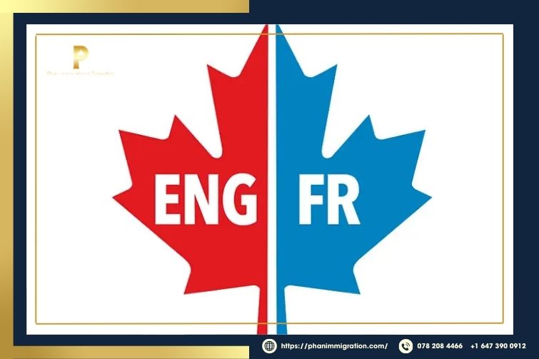 Ngôn ngữ chính tại British Columbia Canada là tiếng Anh và tiếng Pháp