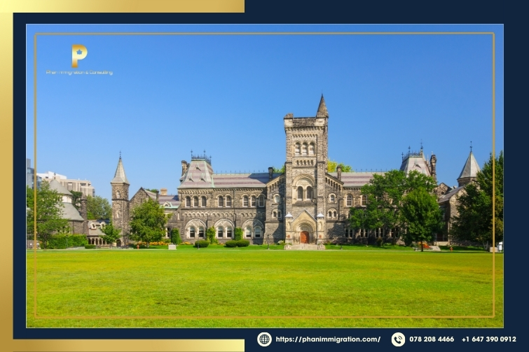Ontario là nơi có nhiều trường đại học hàng đầu Canada như University of Toronto