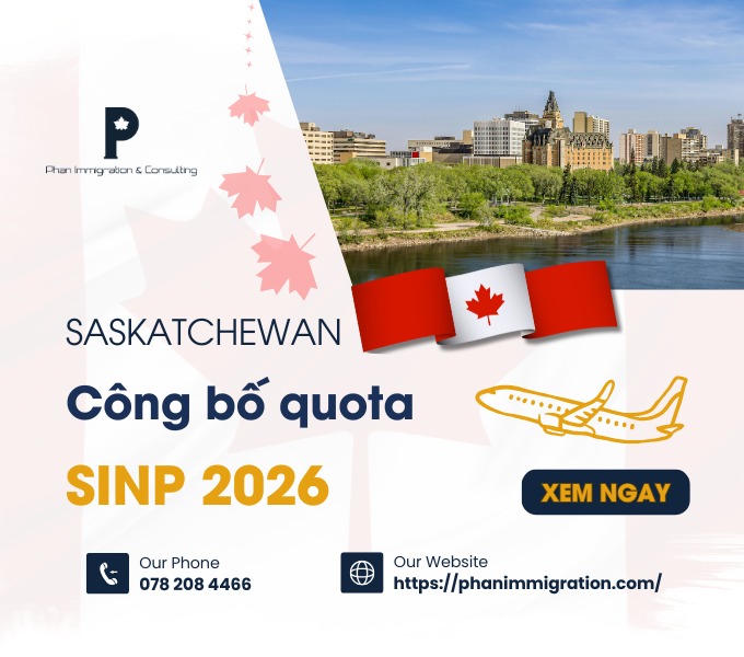Saskatchewan công bố chỉ tiêu PNP trong năm 2026