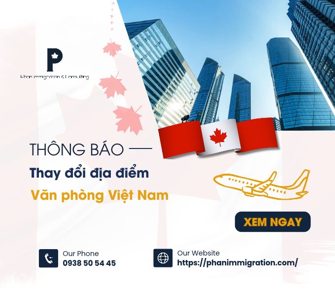 Thông báo thay đổi địa điểm văn phòng làm việc ở Việt Nam